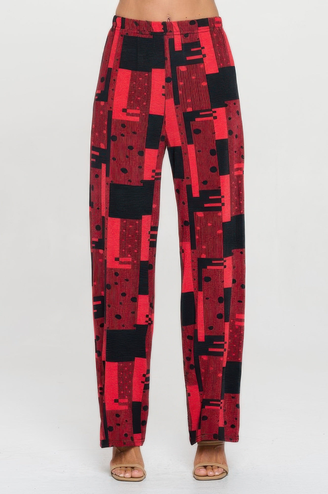 Venechia Pleated Wide Leg Pants
