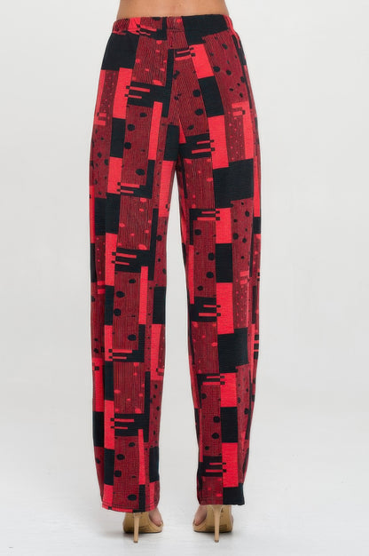 Venechia Pleated Wide Leg Pants