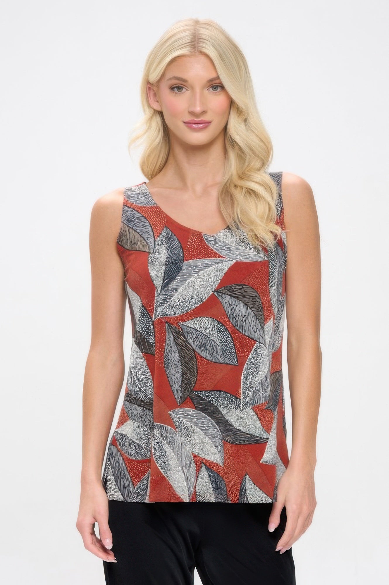 Hit Print Sleeveless Tank Top