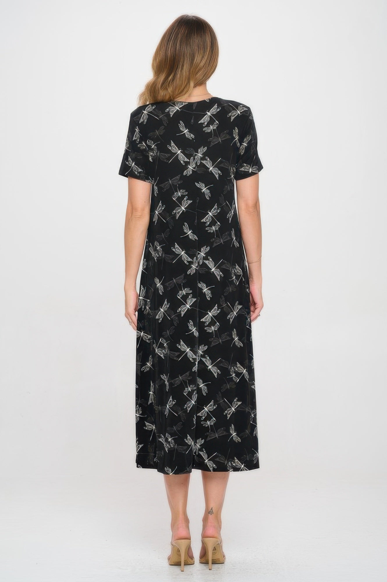 Print Bns Long Dress