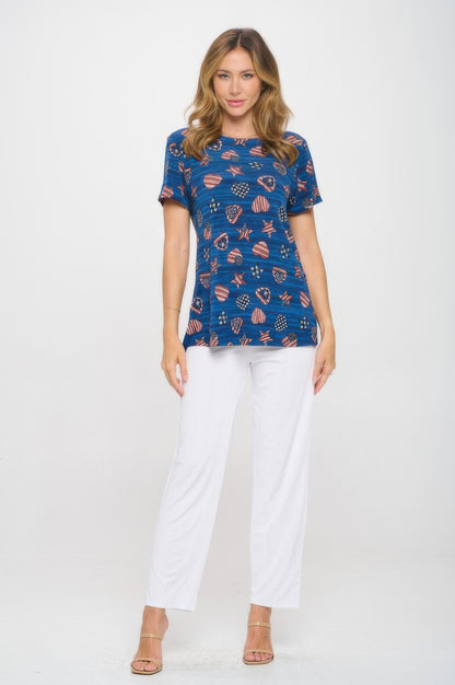 Hit Boat Nk Short Sl Top
