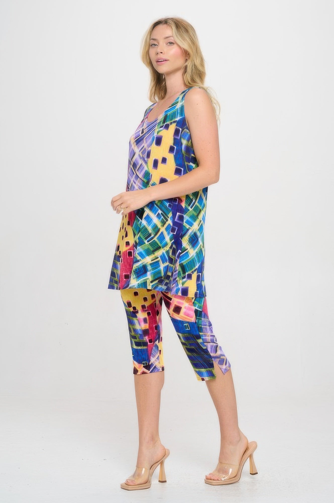 Bns Tank Capri Pants Set