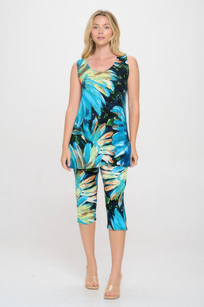 Bns Tank Capri Pants Set