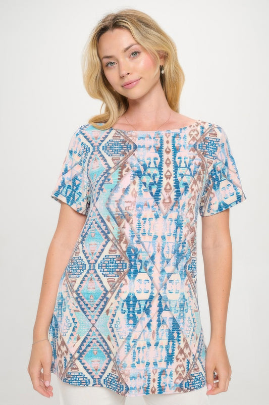 Hit Boat Nk Short Sl Top