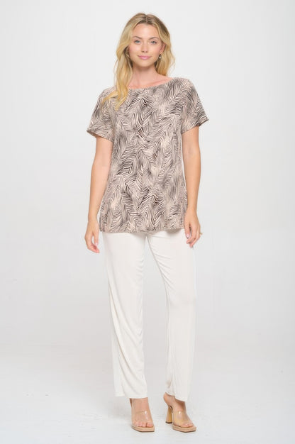 Hit Boat Nk Short Sl Top