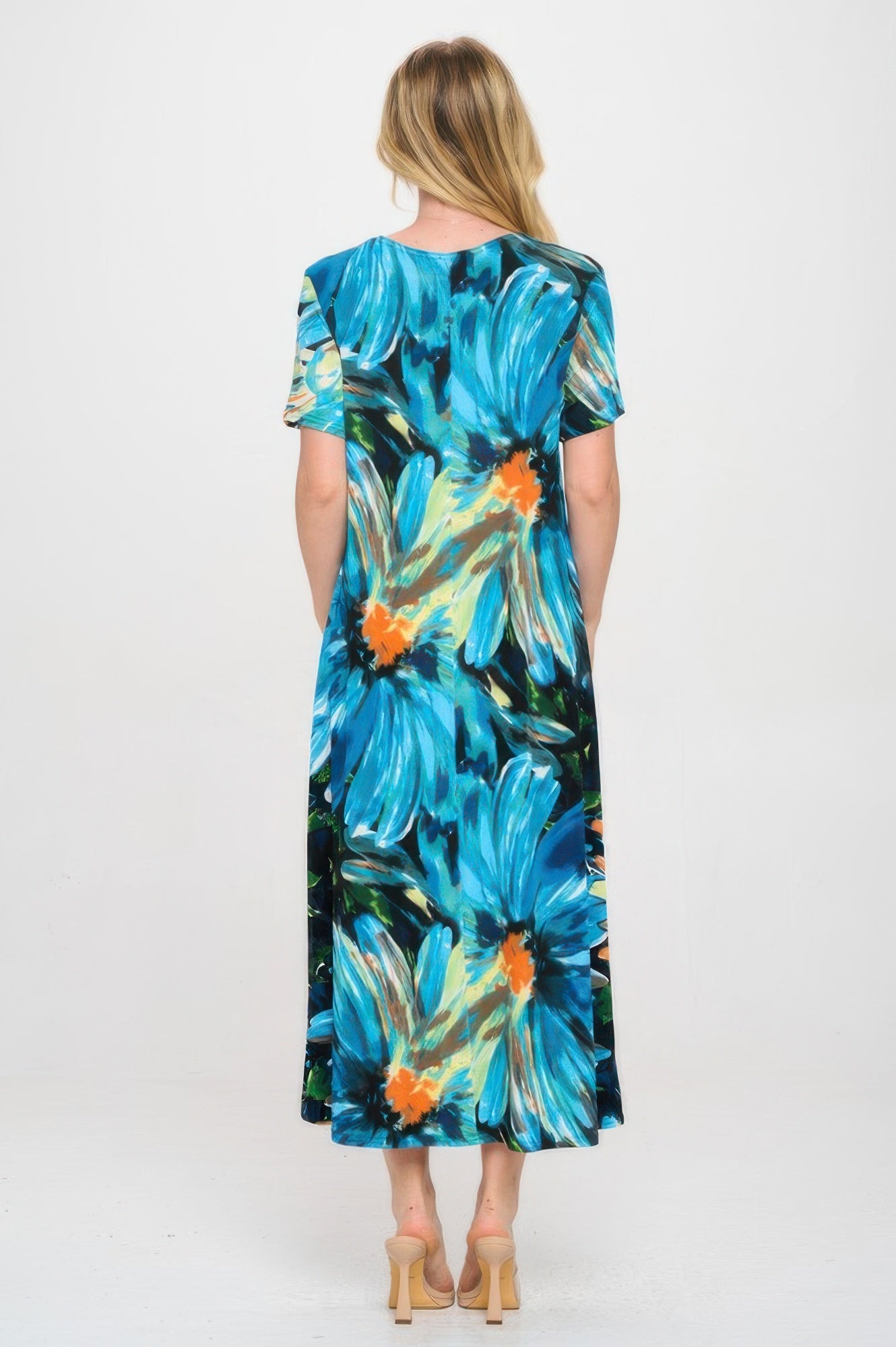 Print Bns Long Dress