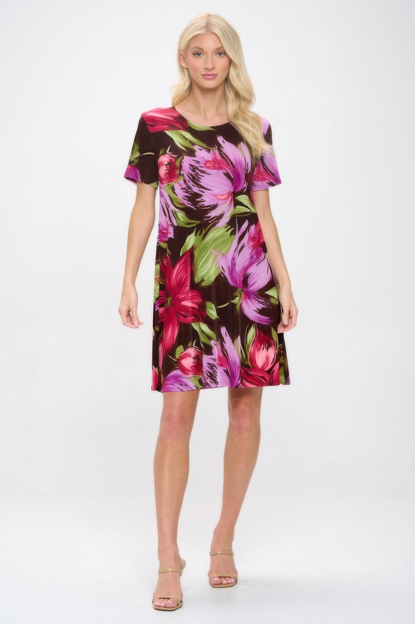 Print Bns Missy Dress