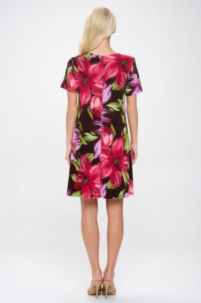 Print Bns Missy Dress