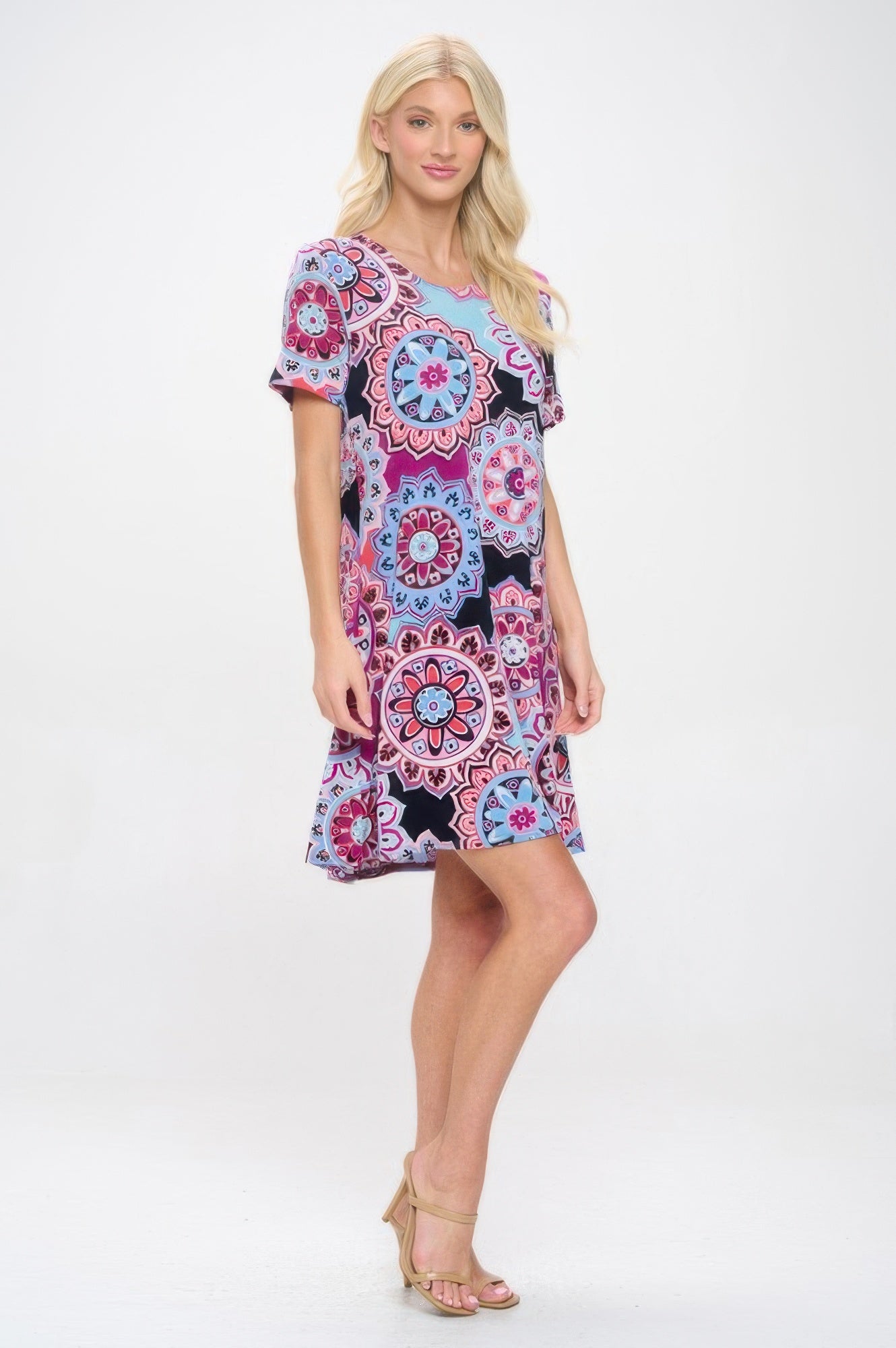 Print Bns Missy Dress