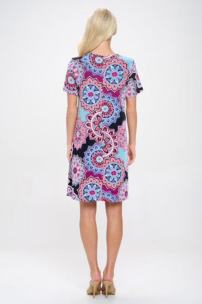 Print Bns Missy Dress
