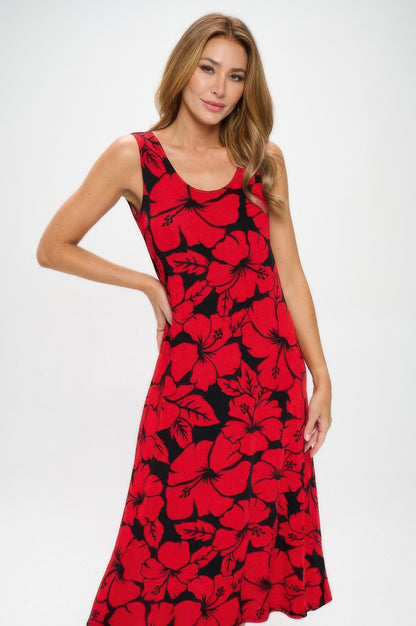 Plus Size Bns Tank Long Dress