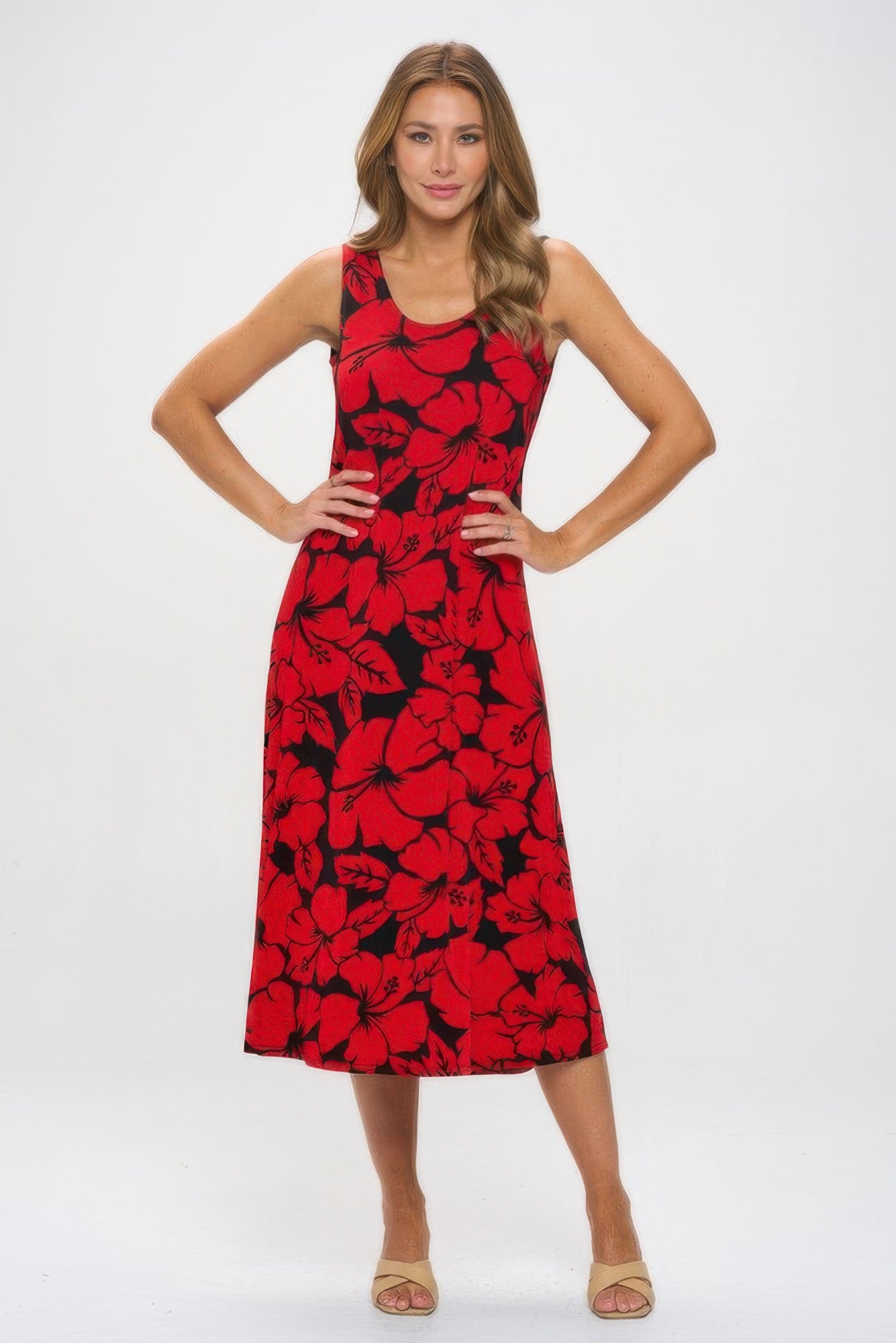 Plus Size Bns Tank Long Dress