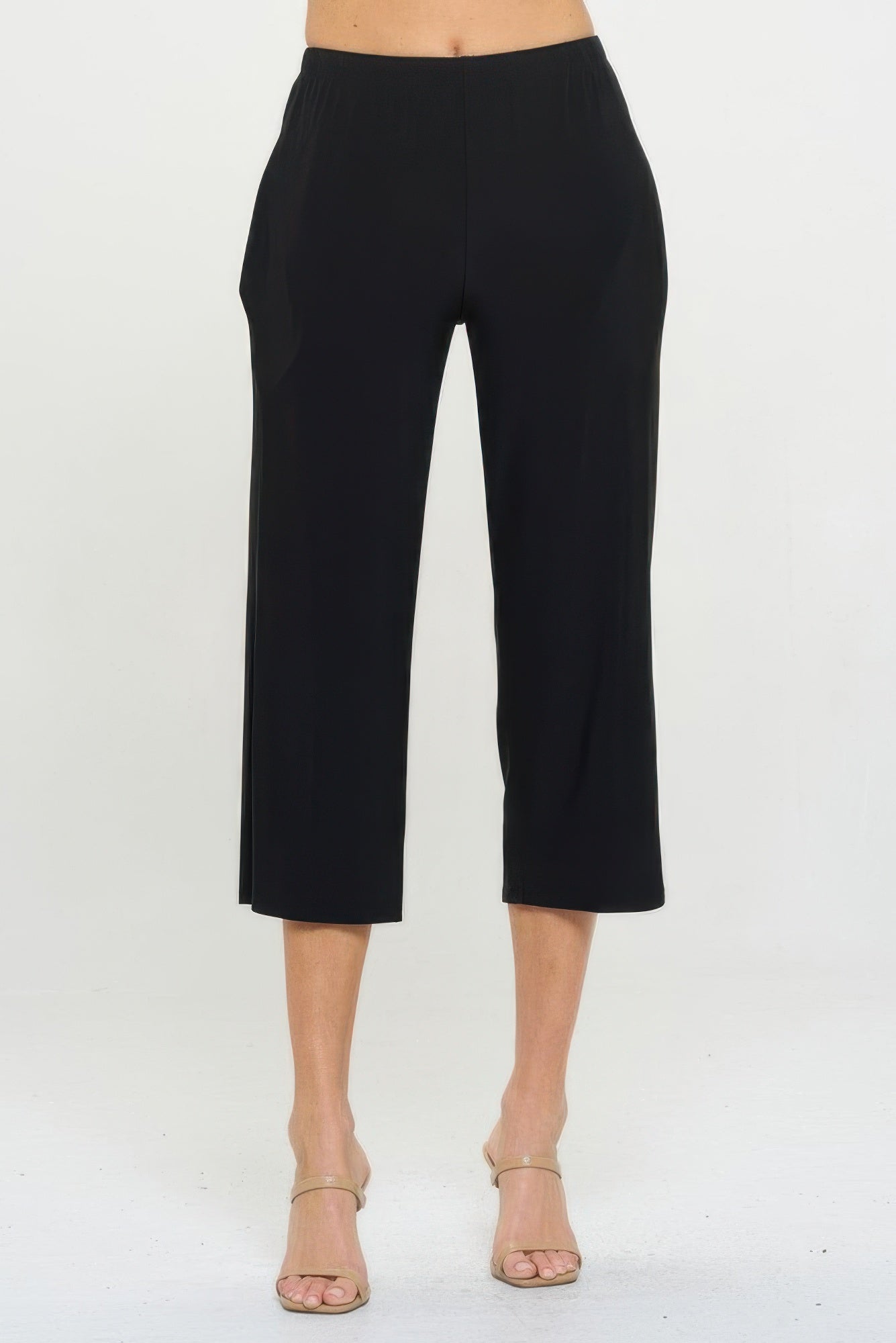 Hit Wide Leg Ankle Length Pants