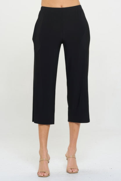 Hit Wide Leg Ankle Length Pants