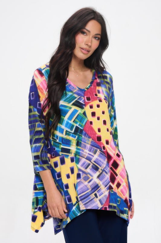 Bns V-neck Binding Top