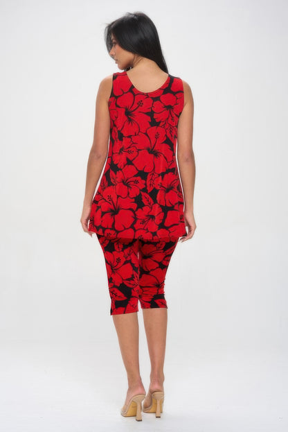 Bns Tank Capri Pants Set