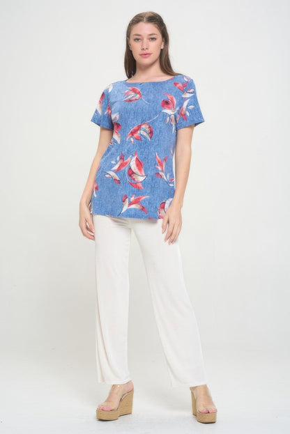 Hit Boat Nk Short Sl Top