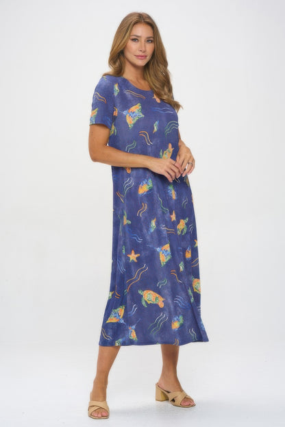 Oceanic Encounter Dress