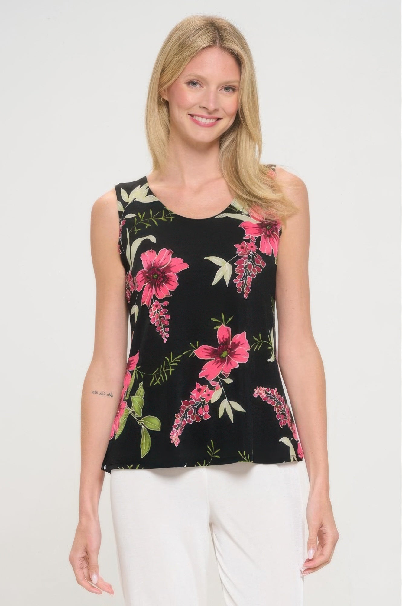 Bns Print Sleeveless Tank Top