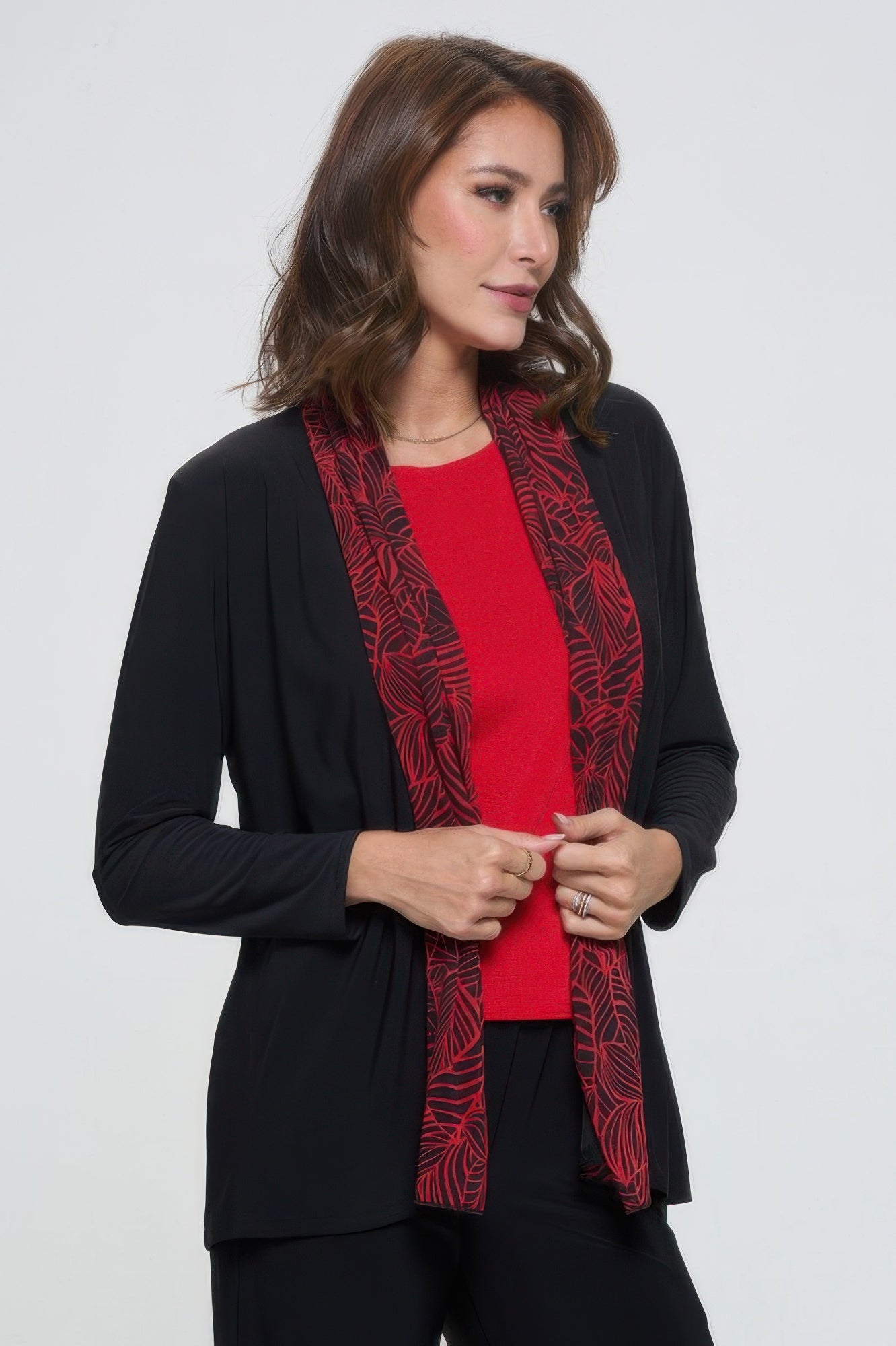 Plus Size Mesh Romance Trim Jacket