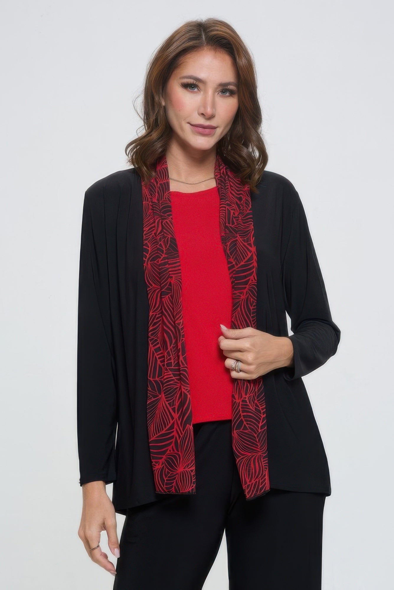Plus Size Mesh Romance Trim Jacket