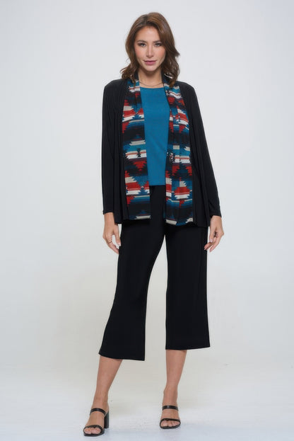 Plus Size Mesh Romance Trim Jacket