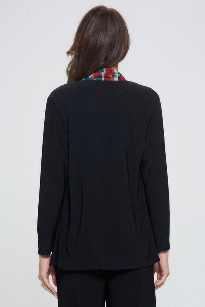 Plus Size Mesh Romance Trim Jacket