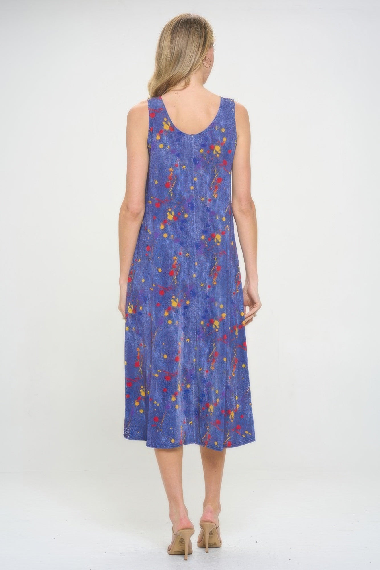 Bns Print Long Tank Dress