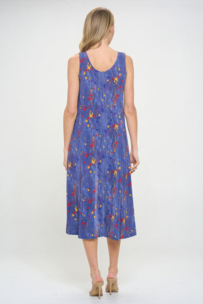 Bns Print Long Tank Dress