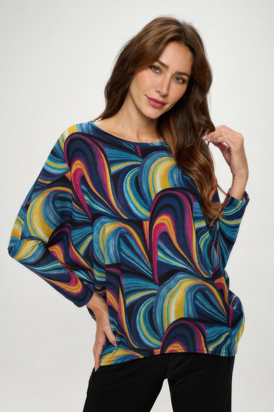 Mir Batwing Dolman Top