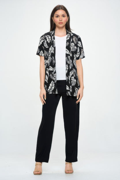 Print Bns Drape Jacket