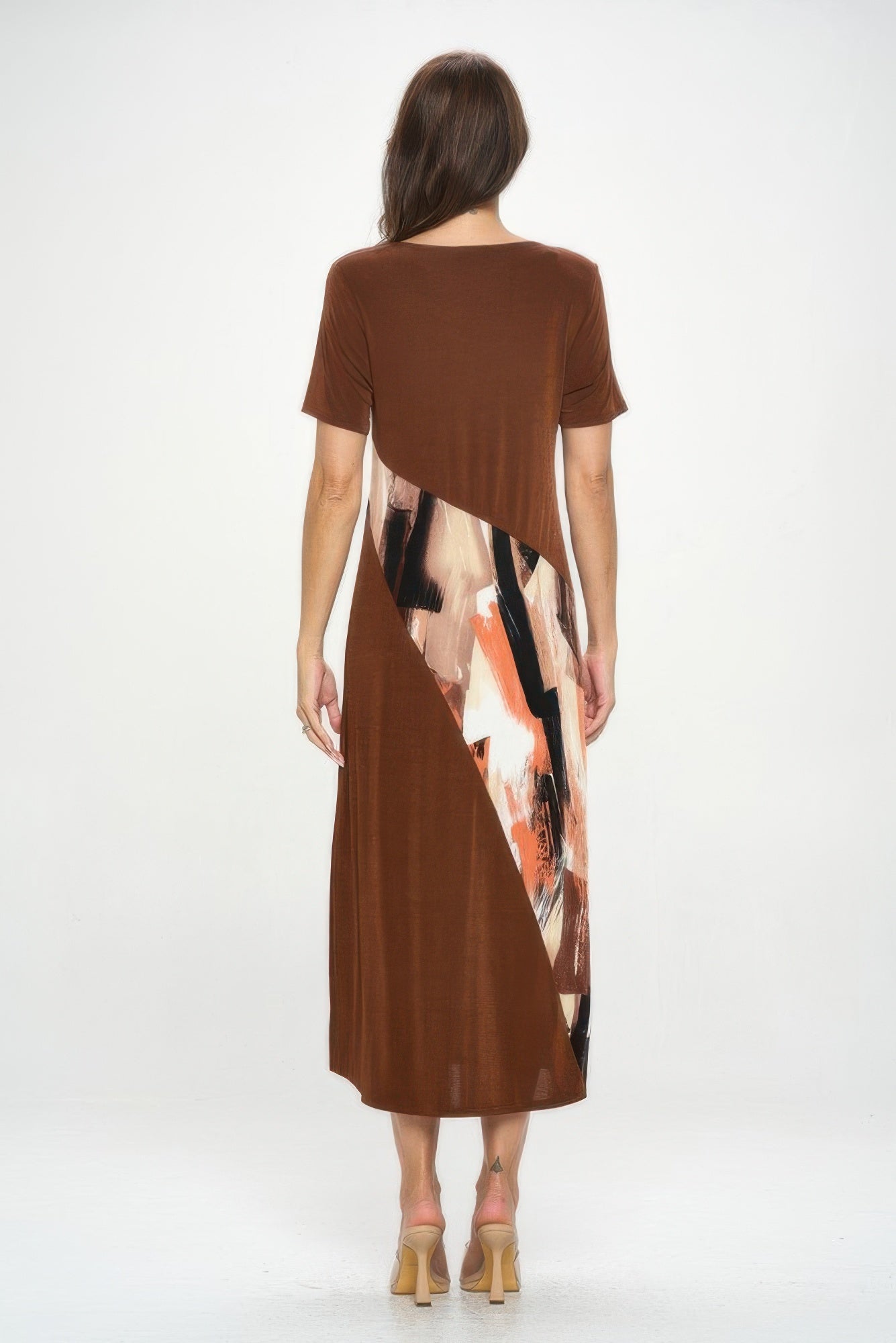 Bns Contrast Maxi Dress