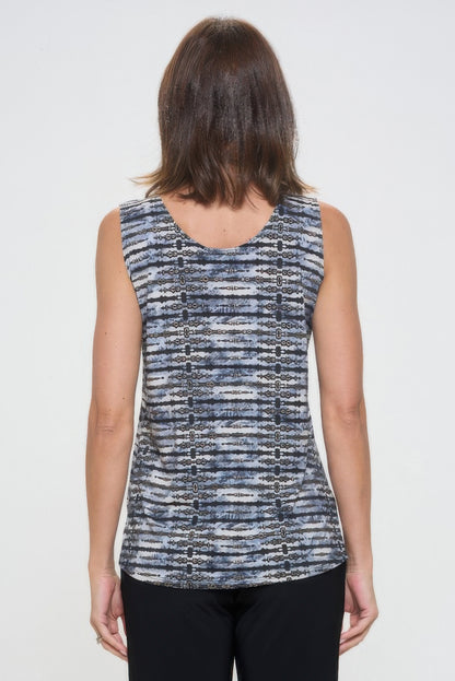 Ity Print Sleeveless Tank Top