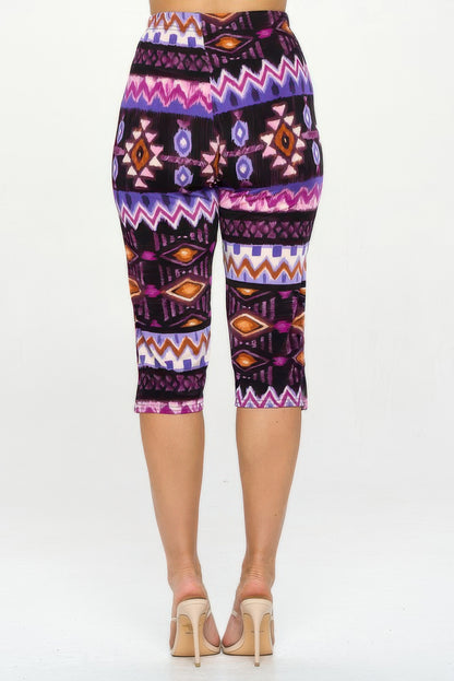 Plus Size Tank Capri Pant Set