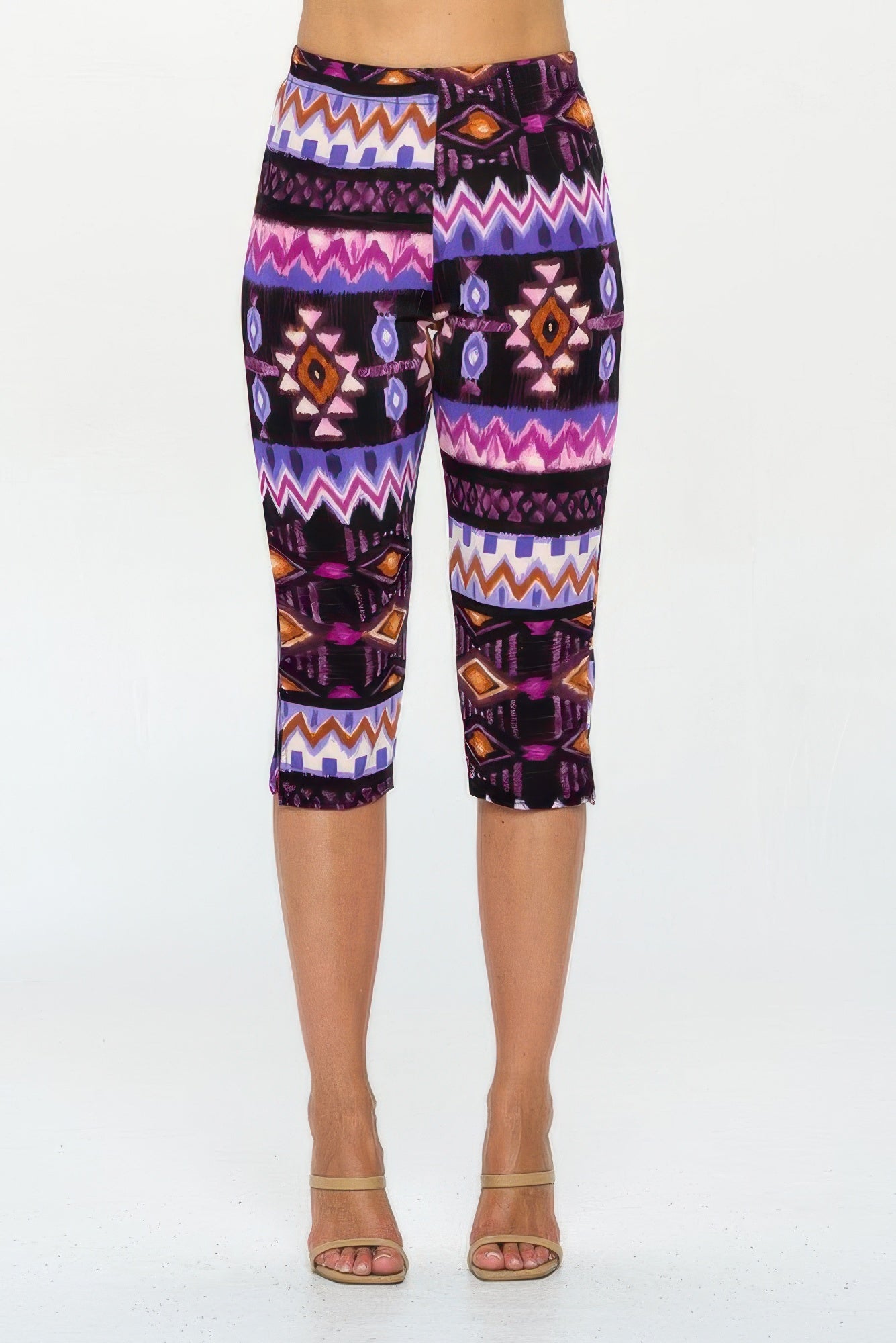 Matching Capri Pant Set In Plus Size