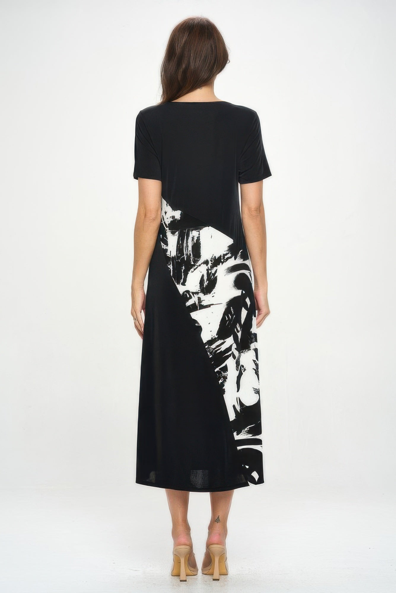 Bns Contrast Maxi Dress