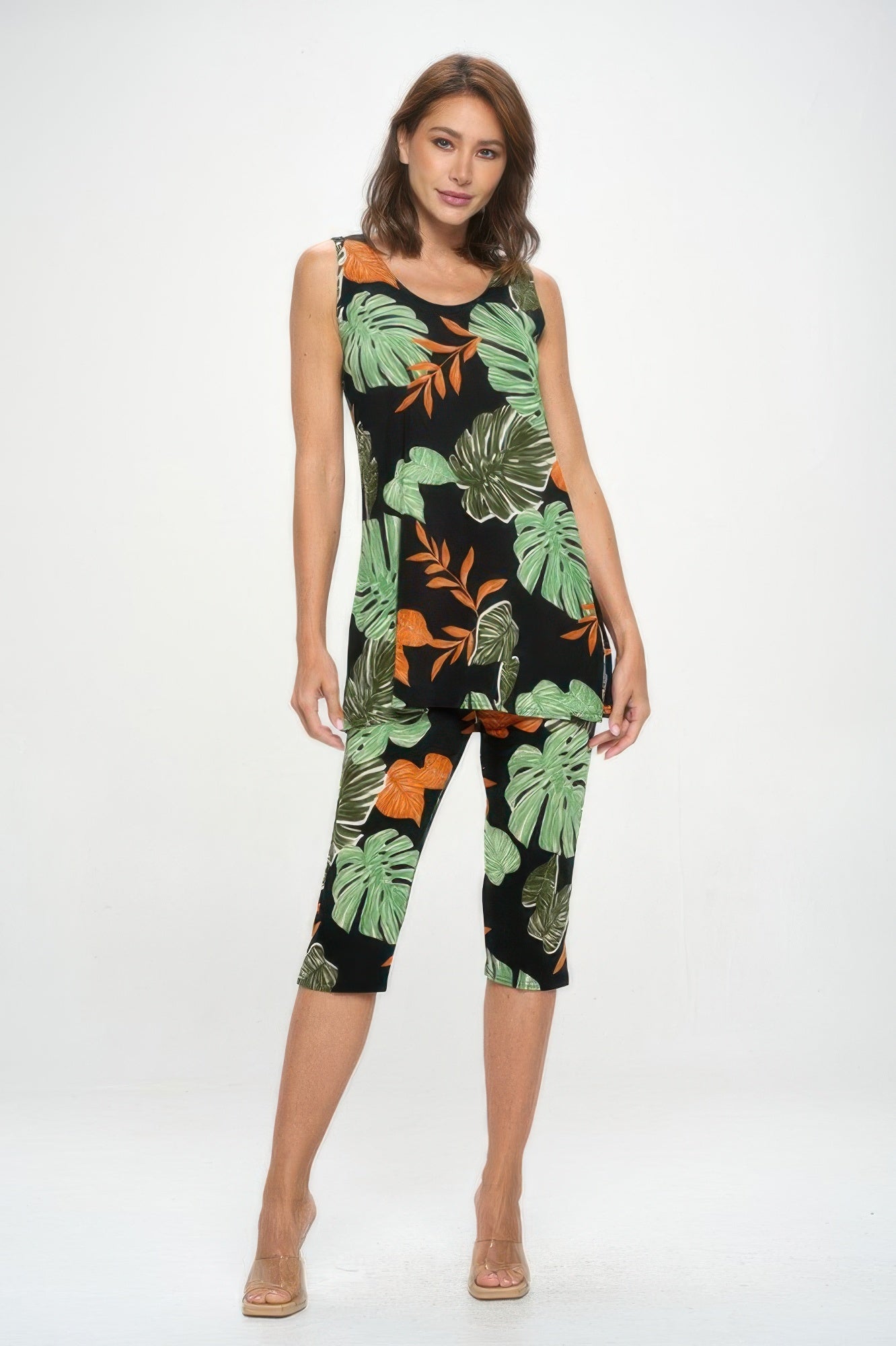 Bns Tank Capri Pants Set