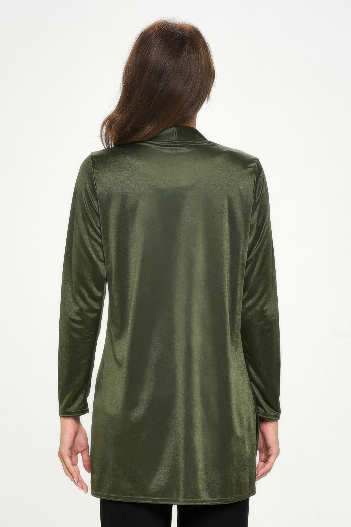 Satin Washer Duster Jacket