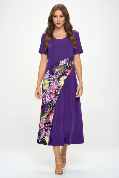 Bns Contrast Maxi Dress