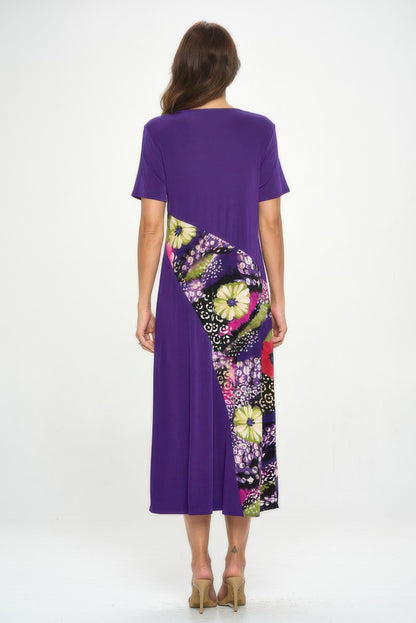 Bns Contrast Maxi Dress