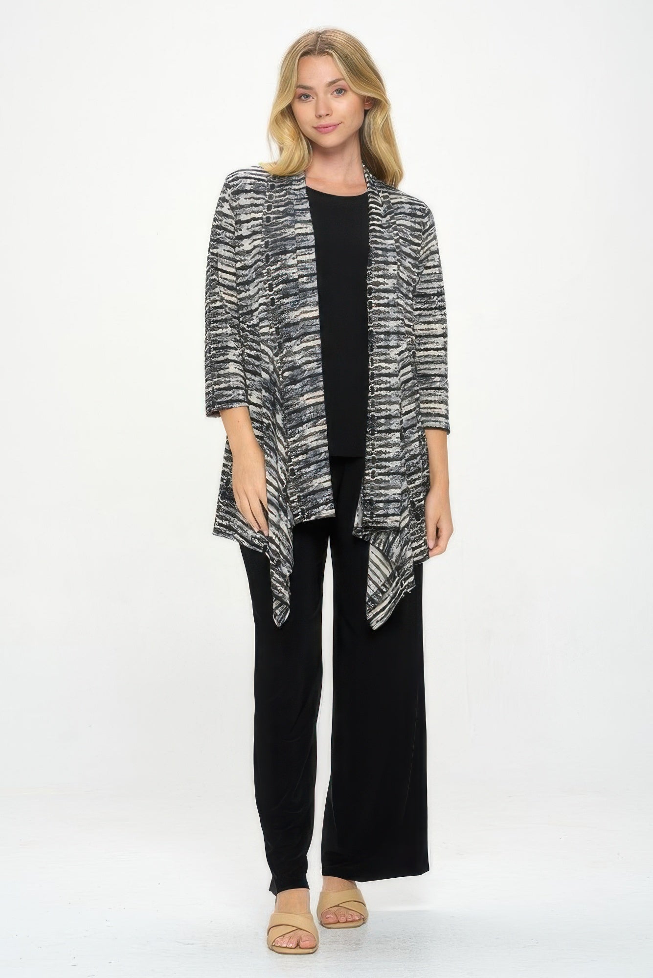 Ity Draped Wrap Jacket