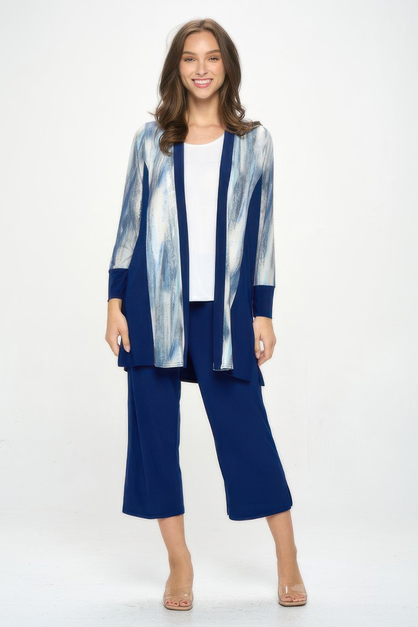 Ity Contrast Cardigan