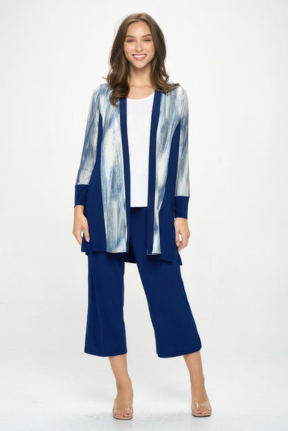 Ity Contrast Cardigan
