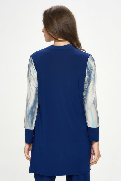 Ity Contrast Cardigan