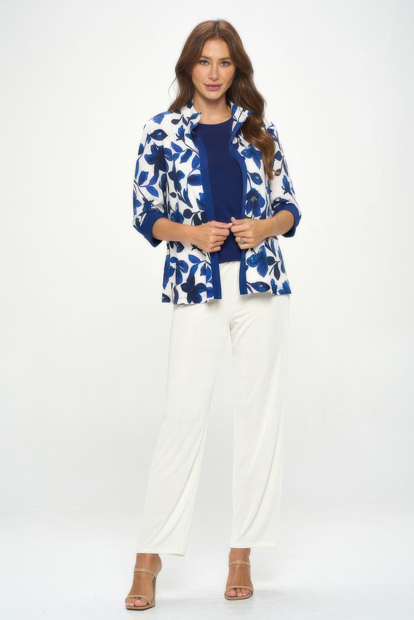 Damboru Print Contrast Jacket