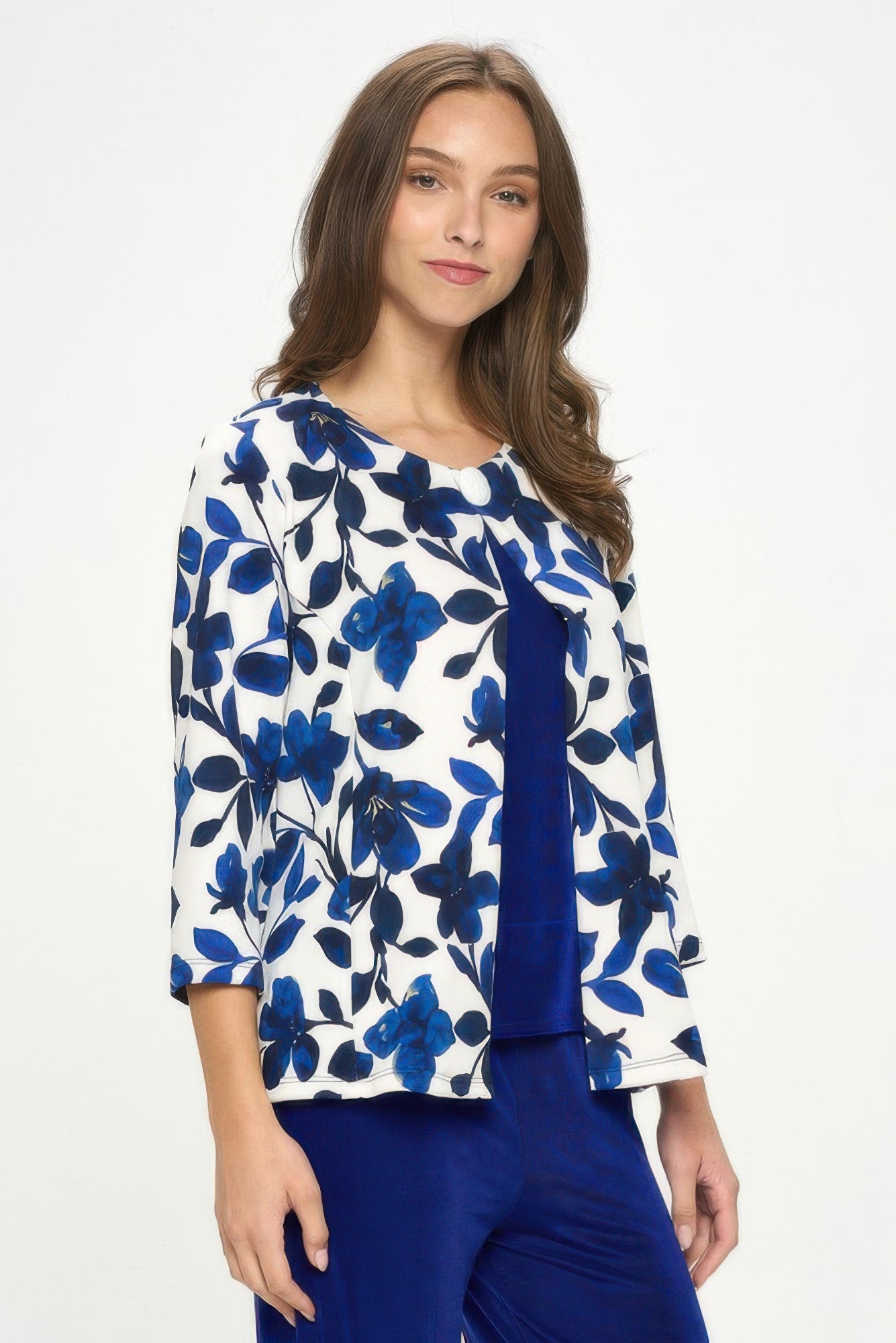 Damboru Print Button Jacket