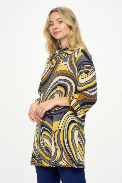 Split Neckline Tunic