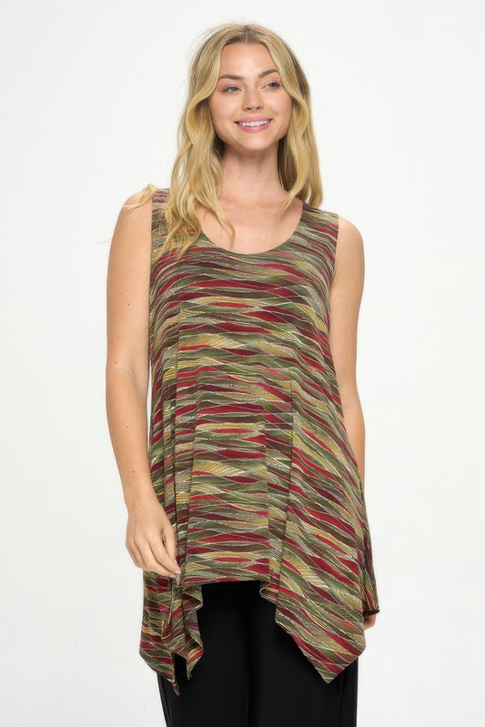 Hit Shark Bite Hem Tank