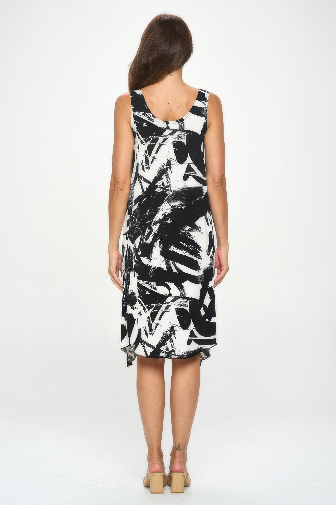 Hit Diamond Side Tank Dress