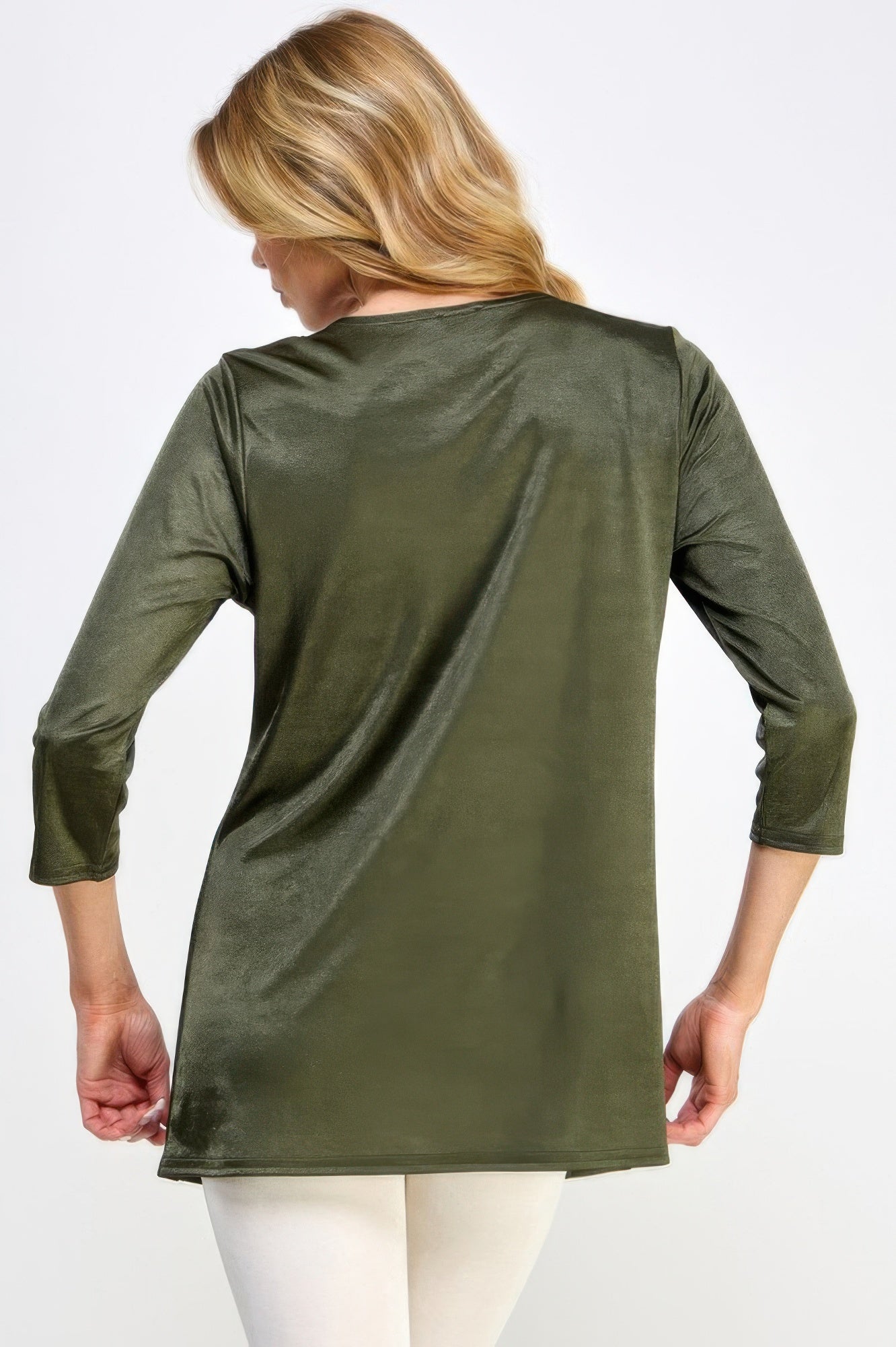 Washed Satin Elegance Top